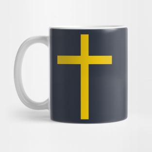 Latin cross (gold) Mug